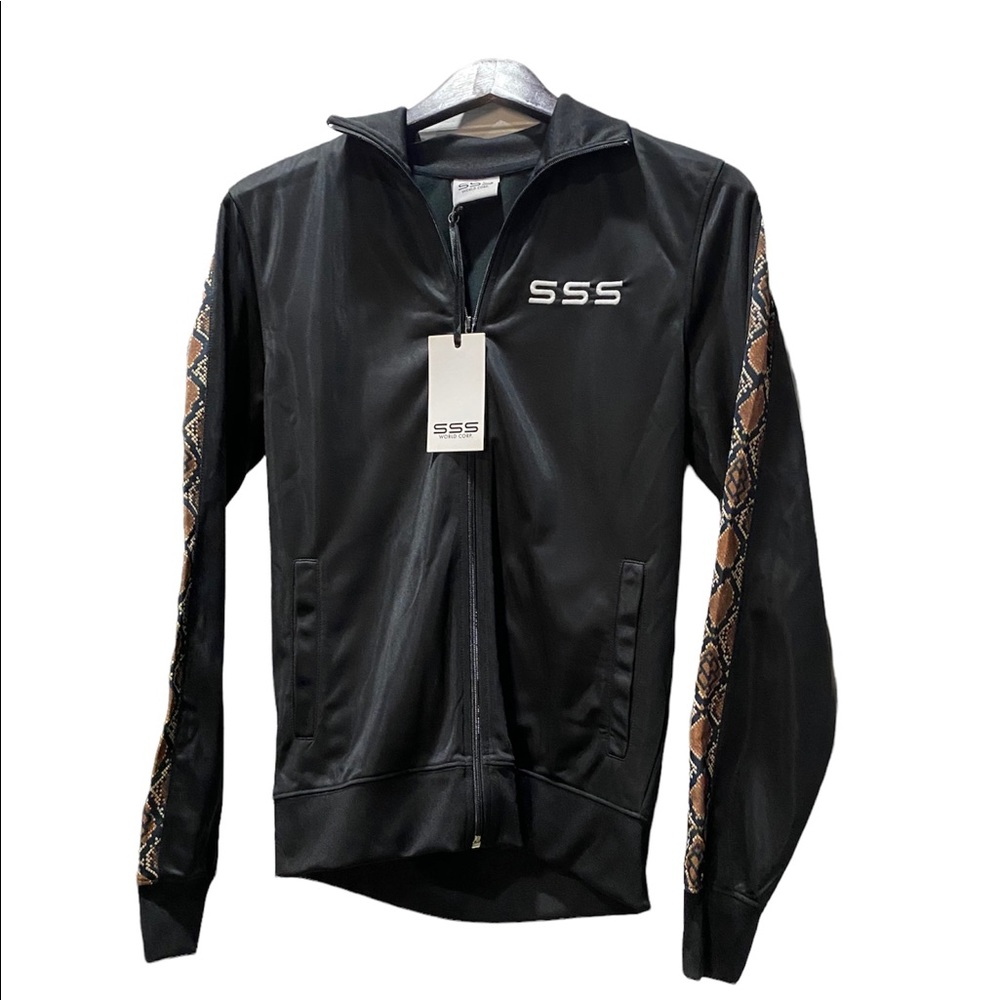 SSS World Corp Black Snake Track Jacket Small NEW NWT - Picture 5 of 5